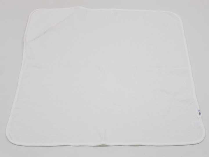 キセット おくるみ 約80×80cm キッズ 女児 白×ピンク【新品 未使用品】【ネット限定】▽