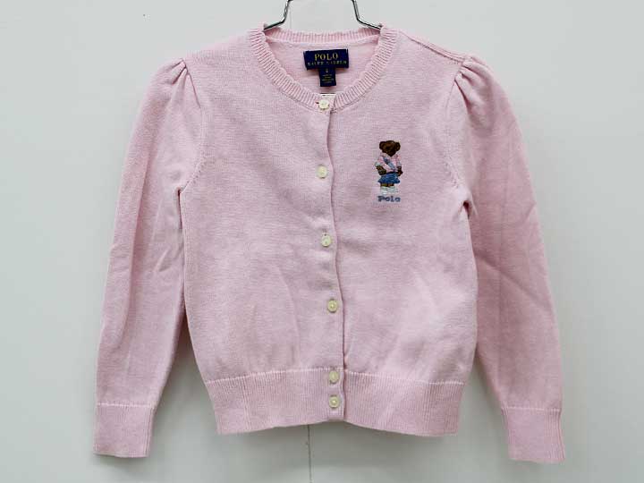Cardigans - ラルフローレン カーディガン 115cm キッズ 女児 ピンク【中古】▼