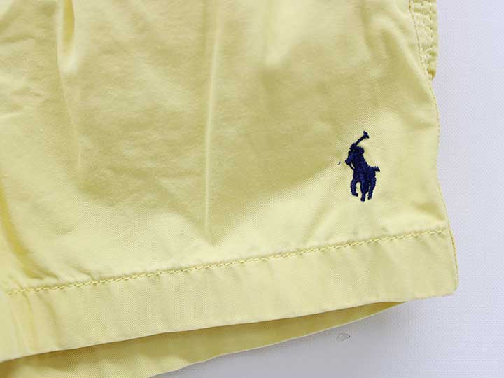 【SALE!】ラルフローレン ハーフパンツ 80cm キッズ 男児 イエロー【中古】▼