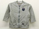 ◇ミキハウスダブルB/MIKIHOUSE DOUBLE.B◇90cm パーカー/スウェット グレー Bくん【中古】子供服 キッズ kids ベビー服 baby ...