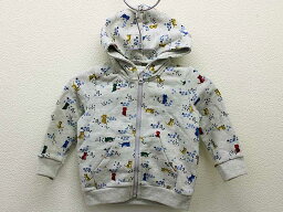 【値下げ!】◇プチバトー/PETIT BATEAU◇74cm パーカー/スウェット グレー系【中古】子供服 キッズ kids ベビー服 baby 男の子 女の子 春秋 409032 tops