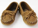 【Rakuten Fashion THE SALE!】現行◇ミネトンカ/MINNETONKA◇15cm モカシンシューズ/靴 ブラウン【中古】子供 キッズ kids 女の子 秋冬 110132 shoes