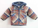 ◇パタゴニア/Patagonia◇60cm 中綿ブルゾン/ジャンパー マルチカラー＆ブルー リバーシブル【中古】子供服 キッズ kids ベビー服 baby 男の子 冬 420132