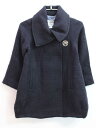 【Rakuten Fashion THE SALE!】◇アルマーニ ジュニア/Armani Junior ◇94cm コート 濃紺【中古】子供服 キッズ kids ベビー服 baby 女の子 冬 801132 otr