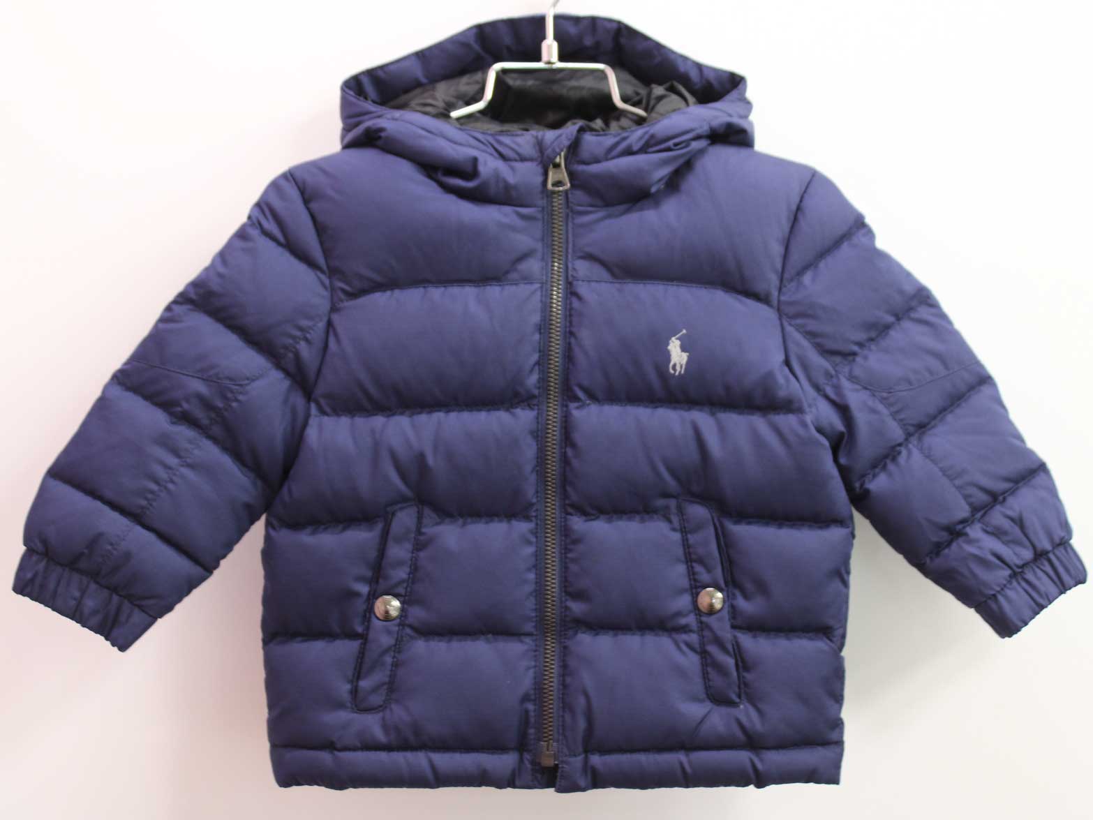 【冬物 新入荷!】◇ラルフローレン/Ralph Lauren◇85cm ダウンジャケット 紺【中古】子供服 キッズ kids ベビー服 baby 男の子 女の子 冬 111132