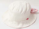 【SALE!】◇ミキハウス/mikihouse◇46-48cm ハット/帽子 白×ピンク【中古】子供 キッズ kids ベビー baby 女の子 春夏 bage...