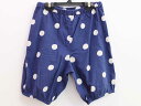 【SALE!】◇ボンポワン/BONPOINT◇86cm ショートパンツ/ハーフパンツ/半ズボン/短パン 紺×オフホワイト【中古】子供服 キッズ kids ベビー...
