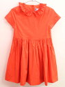 ◇ジャカディ/jacadi◇140cm 半袖ワンピース オレンジ【中古】子供服 キッズ kids ジュニア 女の子 夏 onepi 325042(4)