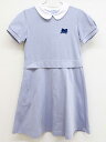 ◇ファミリア/familiar◇130cm 半袖ワンピース ブルー【中古】子供服 キッズ kids 女の子 夏 onepi 806042(4)