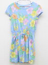 ◇ラルフローレン/Ralph Lauren◇140cm 半袖ワンピース 水色×マルチカラー【中古】子供服 キッズ kids ジュニア 女の子 夏 onepi 316042(4)