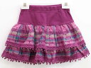 ◇アナスイミニ/ANNA SUI mini◇110cm インナーパンツ有スカート 赤紫系【中古】子供服 キッズ kids 女の子 秋 bottoms 52804...