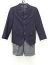 【新規値下げ!】◇ジェイプレス/J.PRESS◇110cm スーツ 紺&グレー フォーマル お受験 見学会 説明会 お稽古 お教室 面接 通塾 通園 スクール ...