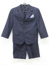 【新規値下げ!】◇ジェイプレス/J.PRESS◇110cm スーツ 紺×グレー フォーマル 通園 スクール 入園式 結婚式 発表会 七五三 謝恩会 冠婚葬祭【中...