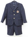 【新規値下げ!】現行◇ミキハウス/mikihouse◇110cm スーツ 紺 サスペンダー付き フォーマル 入園式 結婚式 発表会 七五三 謝恩会 冠婚葬祭【中...