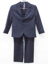 【新規値下げ!】◇エンポリオアルマーニ/EMPORIO ARMANI◇106cm スーツ 紺 フォーマル お受験 お稽古 通塾 見学会 通園 入園式 結婚式 七...
