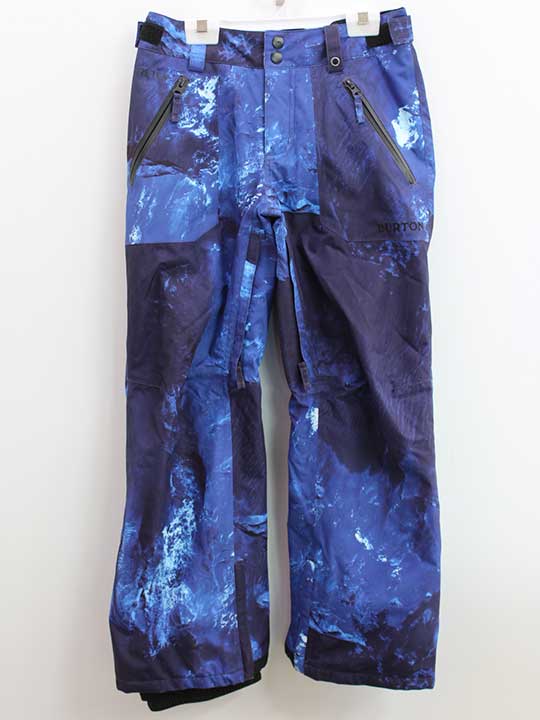 ◇バートン/BURTON◇140-147cm スキーパンツ 青×紺 ゴアテックス 雪遊び スキー教室 スノーボード ウィン..