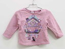 ◇アナスイミニ/ANNA SUI mini◇90cm トレーナー/スウェット/スエット ピンク【中古】子供服 キッズ kids ベビー服 baby 女の子 春秋...