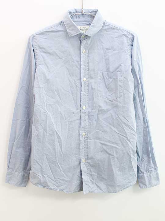 ◇ハートフォード/Hartford◇150cm 長袖シャツ ブルー フォーマル 入学式 卒業式 通学 スクール 通塾 結..