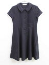現行◇ショパン/CHOPIN◇150cm 半袖ワンピース 濃紺 フォーマル 入学式 卒業式 結婚式 冠婚葬祭 発表会 謝恩会【中古】子供服 キッズ kids ジュニア 女の子 fml 511052(4)