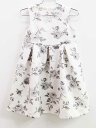 ◇タルティーヌエショコラ/Tartine et Chocolat◇110cm ジャンパースカート/ノースリーブワンピース 白×グレー フォーマル 入学式 卒園式 結婚式 七五三 冠婚葬祭 発表会 謝恩会【中古】子供服 キッズ kids 女の子 fml 911052(4)