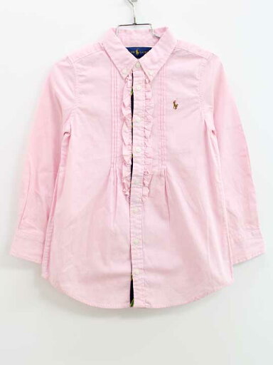 ◇ラルフローレン/Ralph Lauren◇115cm 長袖ブラウス/シャツ ピンク フォーマル お稽古 通塾 見学会 通園 入学式 卒園式 結婚式 七五三 冠婚葬祭 発表会 謝恩会【中古】子供服 キッズ kids 女の子 fml 121052 ◇ラルフローレン/Ralph Lauren◇115cm 長袖ブラウス/シャツ ピンク フォーマル お稽古 通塾 見学会 通園 入学式 卒園式 結婚式 七五三 冠婚葬祭 発表会 謝恩会【中古】子供服 キッズ kids 女の子 fml 121052