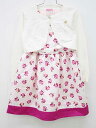 ◇ケイトスペードニューヨーク/kate spade new york kids◇110-120/120cm アンサンブル 白×ピンク フォーマル 入学式 卒園式...