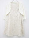 ◇コムサ・フィユ/COMME CA FILLE◇130cm アンサンブル アイボリー×ベージュ フォーマル 入学式 卒業式 結婚式 七五三 冠婚葬祭 発表会 謝...