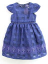 新品 未使用品◇アナスイミニ/ANNA SUI mini◇110cm 半袖ワンピース/ドレスワンピース 青 フォーマル 入学式 卒園式 結婚式 七五三 冠婚葬祭...