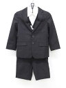 ◇コムサエンジェル/COMME CA ANGEL◇100cm スーツ4点セット 黒 フォーマル お稽古 通塾 見学会 通園 入園式 結婚式 七五三 冠婚葬祭 発...