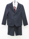 ◇コムサエンジェル/COMME CA ANGEL◇120cm スーツ4点セット 紺 ’23年製 フォーマル お稽古 通塾 見学会 通学 スクール 入学式 卒園式...