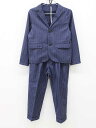 ◇イーストエンド/EAST END HIGHLANDERS◇120cm スーツ 紺×白 フォーマル 入学式 卒園式 結婚式 七五三 冠婚葬祭 発表会 謝恩会【中...