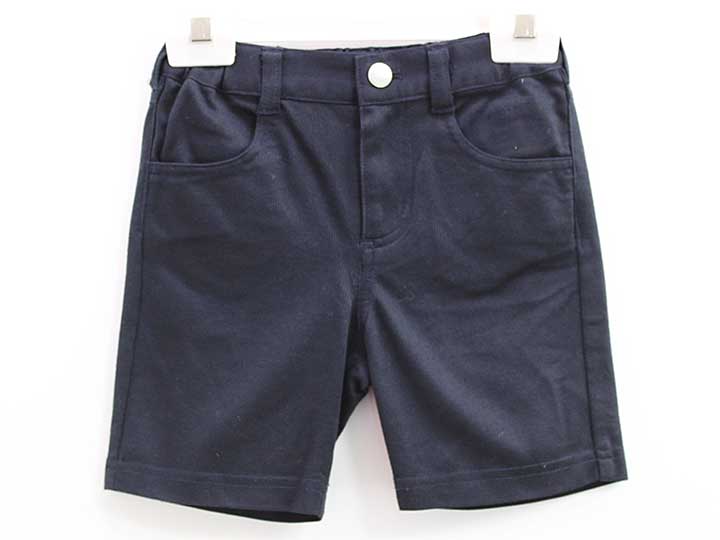 ◇タルティーヌエショコラ/Tartine et Chocolat◇100cm ショートパンツ/ハーフパンツ/半ズボン/短パン 紺 フォーマル お受験 見学会 面接 通園 スクール 入学式 卒業式 卒園式 結婚式 七五三 冠婚葬祭 発表会 謝恩会【中古】子供服 キッズ kids 男の子 fml 502052