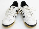 ◇アディダス/adidas◇22cm フットサルシューズ/靴 白×黒 サッカー教室 部活 練習 レッスン【中古】子供 キッズ kids ジュニア 男の子 女の子...