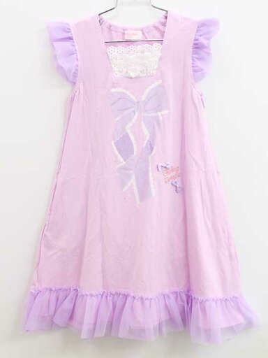 【2025夏SALE!】シャーリーテンプル 半袖ワンピース 130cm キッズ 女児 薄紫【中古】◇ 【2025夏SALE!】シャーリーテンプル 半袖ワンピース 130cm キッズ 女児 薄紫【中古】◇