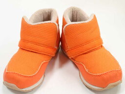 【値下げ!】◇ニューバランス/new balance◇14cm スニーカー/シューズ/靴 オレンジ【中古】子供 キッズ kids ベビー baby 男の子 女の子 819022 shoes