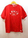 ‡Levi's RED/リーバイスレッド‡ロゴカットソー/Tシャ