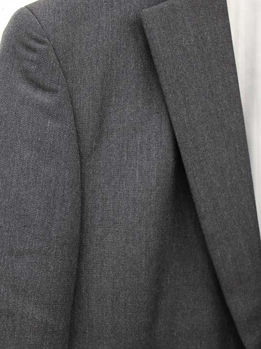 ‡Ermenegildo Zegna/エルメネジルド・ゼニア‡ウール2Bスーツ/総裏/長袖/十分丈 グレー メンズ 【中古】春夏秋冬 biz 528042