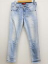 ‡RED CARD TOKYO/レッドカード‡ボーイフレンドデニムパンツ/64503/十分丈 インディゴ レディース 22【中古】春夏秋冬 528042