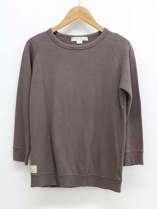 【楽天スーパーSALE】‡BAREFOOT DREAMS/ベアフット ドリームズ‡長袖カットソー/長袖 ブラウン/茶 レディース XS【中古】春秋 019042