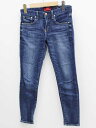 ‡RED CARD TOKYO/レッドカード‡テーパードデニムパンツ/十分丈 インディゴ レディース 21【中古】 春夏秋冬 821052