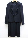 ‡miss ashida/ミスアシダ‡アンサンブルスーツ/長袖/半袖/ミディアム丈 ネイビー/濃紺 レディース 11 お受験 面接 フォーマル 卒業式 入学式 ...