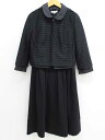 ‡TO BE CHIC/トゥー ビー シック‡アンサンブルスーツ/入学/卒業/セレモニー/オフィス/オケージョン/長袖/ノースリーブ/ミディアム丈 ブラック/黒...