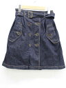 【夏SALE】トゥービーバイアニエスベー 濃紺デニムスカート 36 レディース インディゴ【中古】‡
