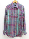 【夏SALE】ラングラー 80~90’Sタグウエスタンシャツ XL メンズ グレー系【中古】‡