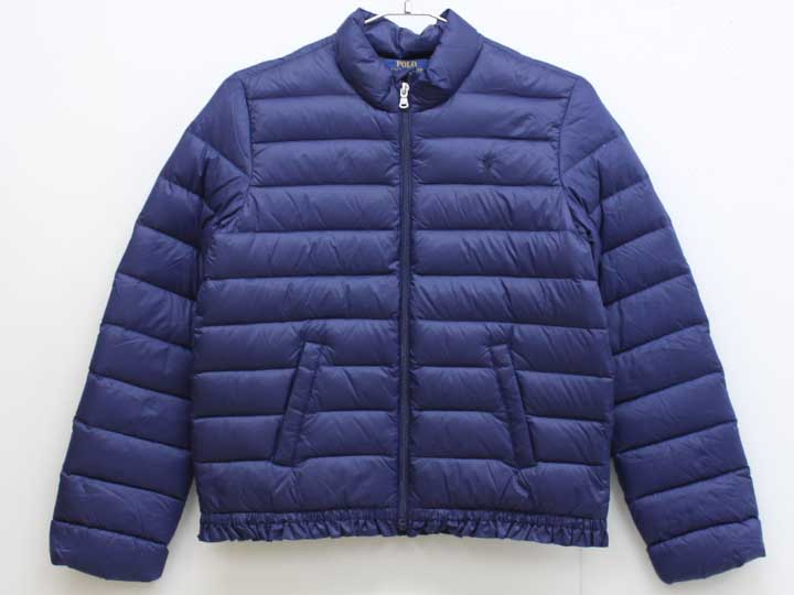 ラルフローレン ダウンジャケット 150cm キッズ 男児 紺【中古】【新入荷!】▼(4)