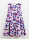 ベベ ノースリーブワンピース 140cm キッズ 女児 紫【中古】●(4)