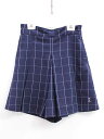 【夏SALE!】ポンポネット キュロット 150cm キッズ 女児 紺【中古品】●