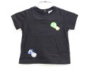 【夏SALE!】エンポリオアルマーニ 半袖Tシャツ 62cm キッズ 男児 女児 黒 【中古品】●