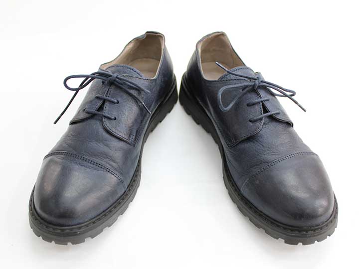 ボンポワン シューズ 23cm キッズ 男児 紺【中古】【新入荷!】●