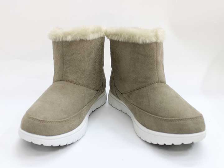 ズーム スノーブーツ 22cm キッズ 男児 女児 グレー【中古】【新入荷!】●